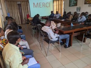Sud-Kivu, briefing entre le PAM et la presse_nov 2023